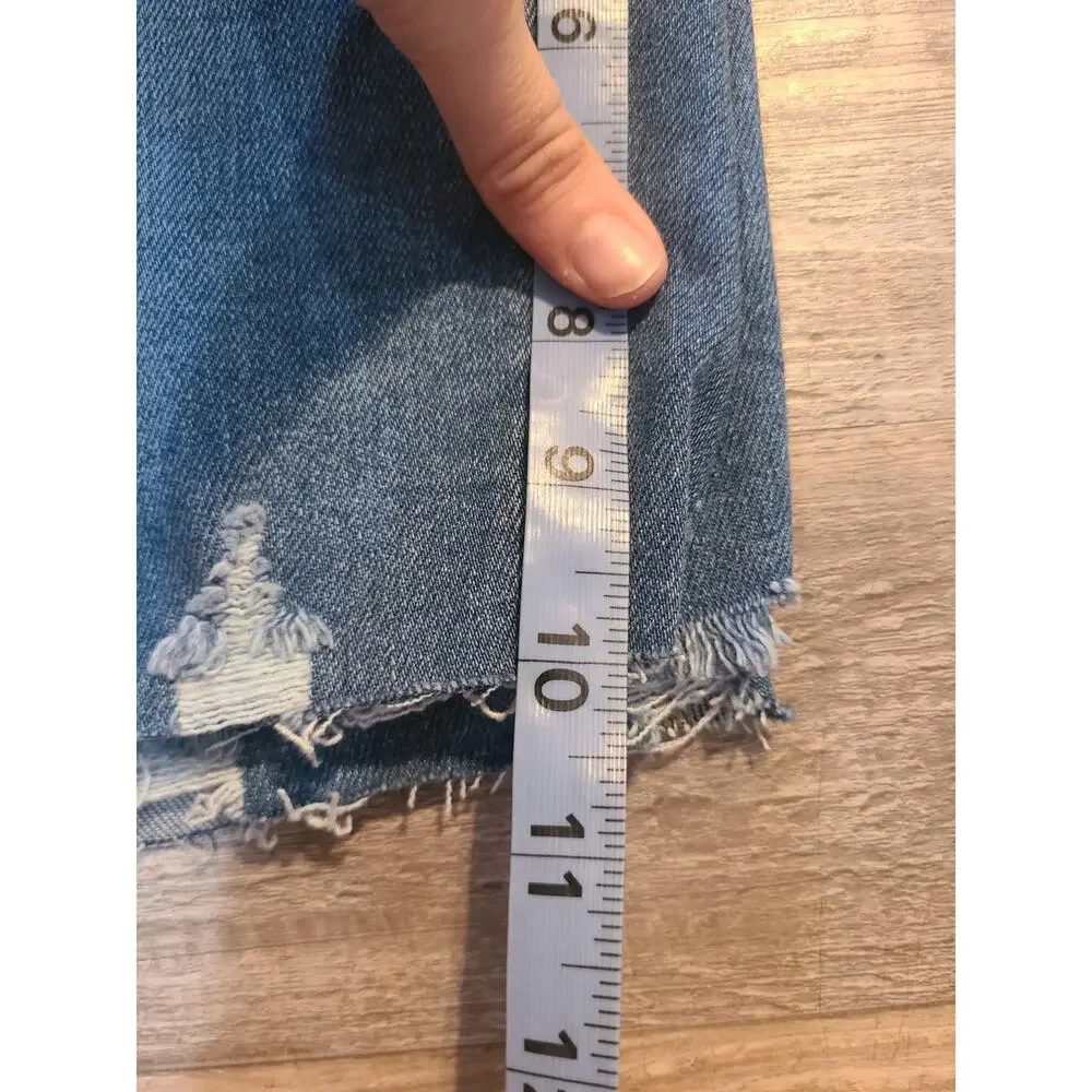 Kancan 1/24 junior's cut off denim long shorts new with tags